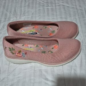 Skechers Women's Blush Embroidered Flats
